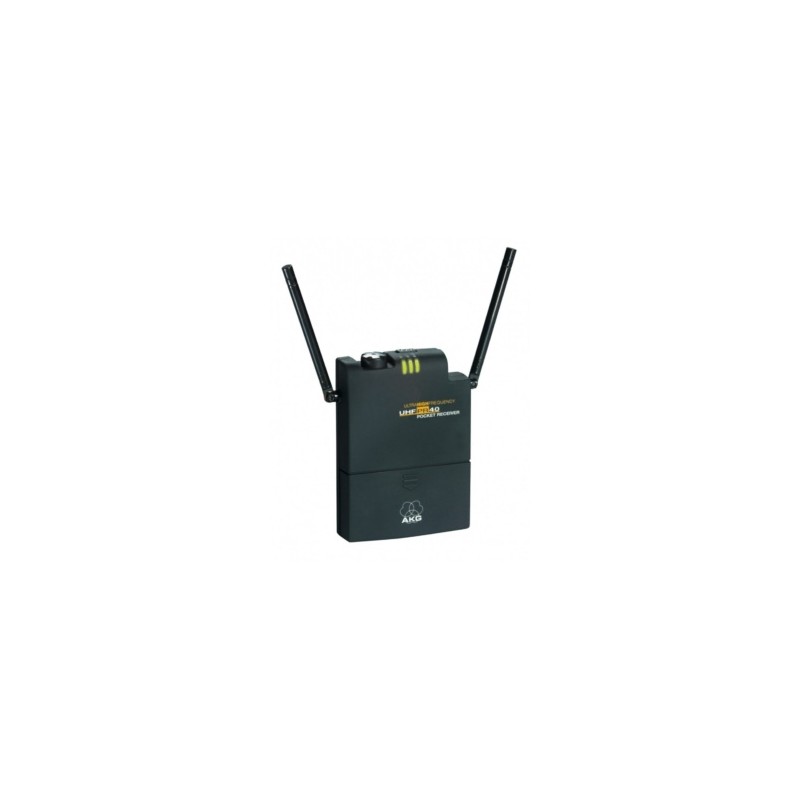 RECEPTOR AKG UHF     MOD. PR40 DIV.EU63